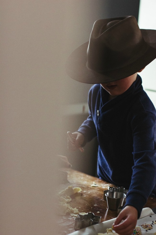 Cutting Out Holiday Sugar Cookie Dough | The Vanilla Bean Blog | Sarah Kieffer