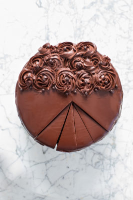 Devil's Food Cake with Ultra Rich Buttercream